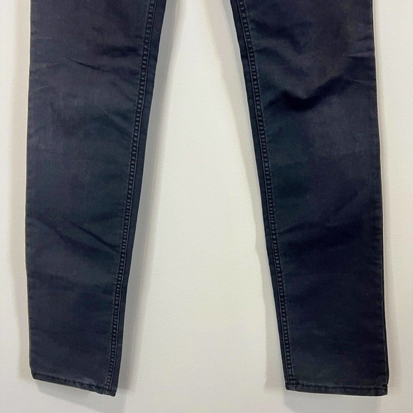Men's Acne Studios Ace Ups Black Skinny Jeans Size 32x34 - Picture 4 of 12